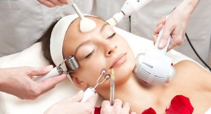Types of procedures in hardware cosmetics for rejuvenation
